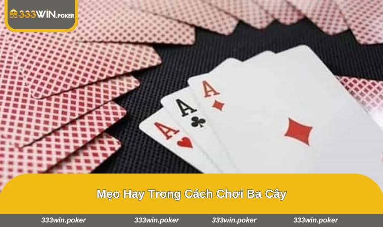 Người chơi cần suy nghĩ cân nhắc mức cược