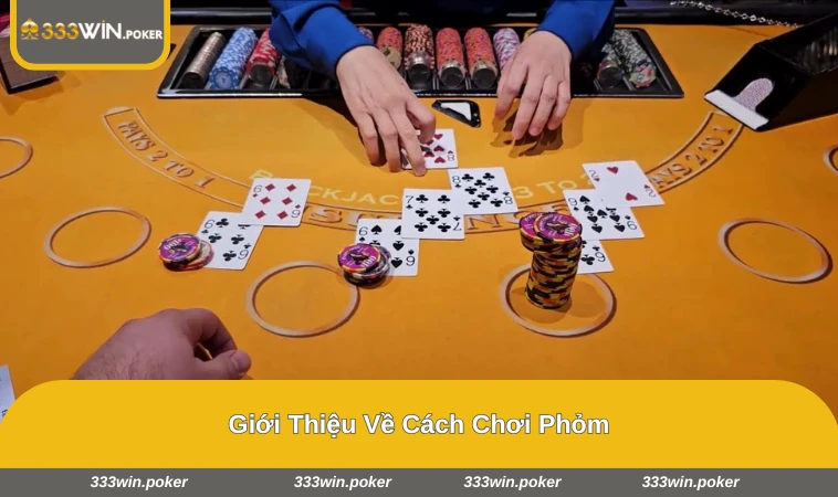 Cách Chơi Phỏm - Hướng Dẫn Dễ Hiểu Và Dễ Áp Dụng Ngay 1 Bộ bài phỏm và bàn chơi trong một ván đánh cùng bạn bè