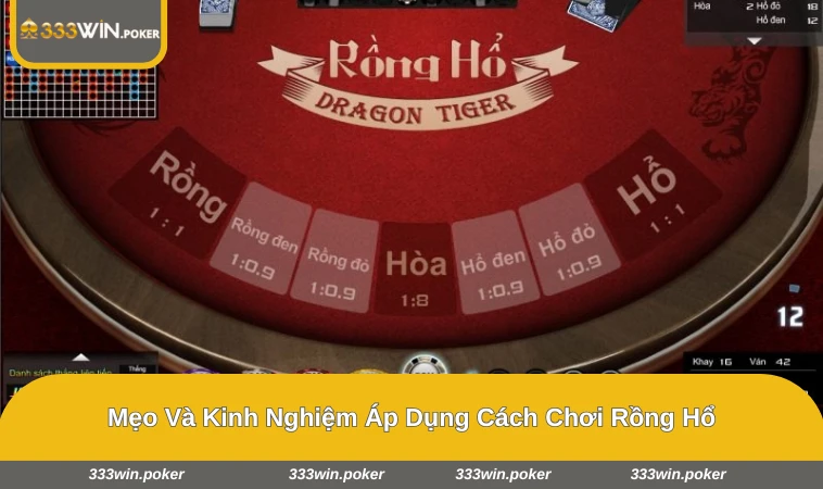 Cách Chơi Rồng Hổ - Hướng Dẫn Chơi Vui, Thắng Nhanh Dễ Hiểu 3 Người chơi ghi nhớ kết quả các ván trước để đưa ra chiến lược