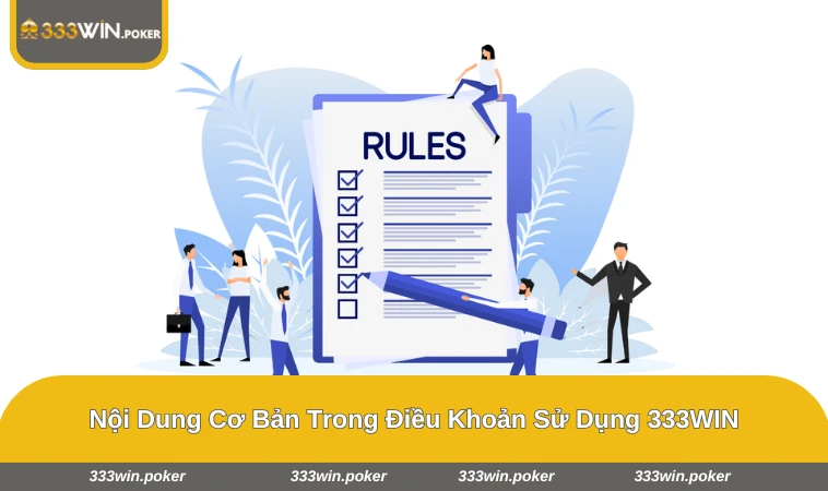 Hướng dẫn người chơi về tài khoản và giao dịch trên 333WIN