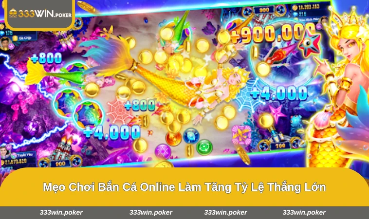 Người chơi canh góc bắn để tiết kiệm đạn và hạ cá hiệu quả