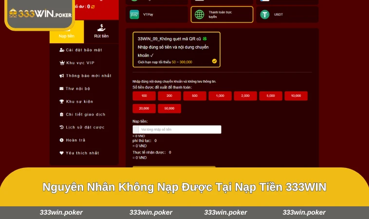 Người chơi liên hệ chăm sóc khách hàng để xử lý lỗi nạp tiền