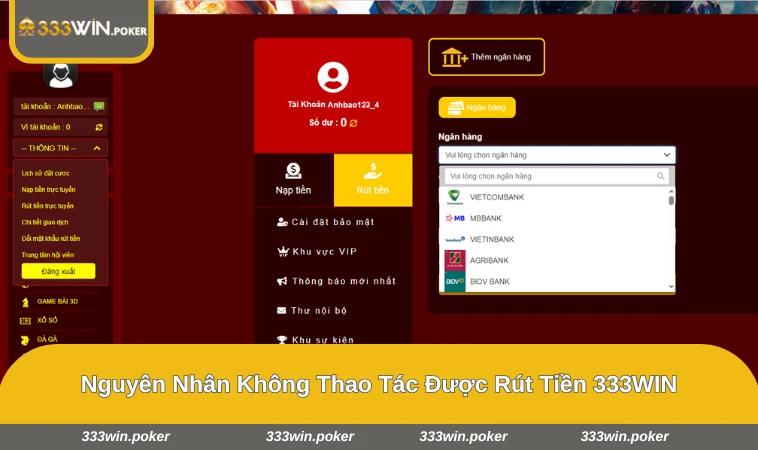 Người chơi liên hệ chăm sóc khách hàng để xử lý lỗi rút tiền